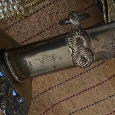 Hilborn-Hamburger Inc New York. made in Solingeb Germany Navy USN Officer's Dress Sword with Sheath