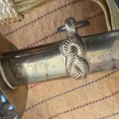Hilborn-Hamburger Inc New York. made in Solingeb Germany Navy USN Officer's Dress Sword with Sheath