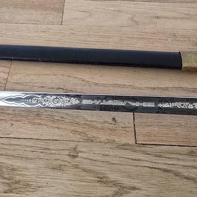 Hilborn-Hamburger Inc New York. made in Solingeb Germany Navy USN Officer's Dress Sword with Sheath