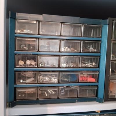 2 MULTI DRAWER ORGANIZERS WITH HARDWARE