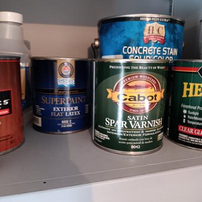 PAINT, STAIN AND MORE