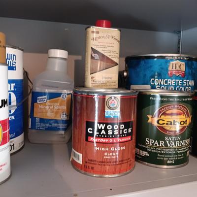PAINT, STAIN AND MORE