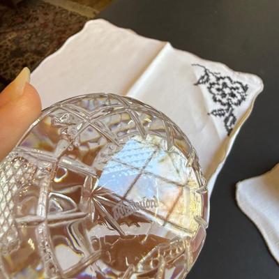 Waterford globe paperweight