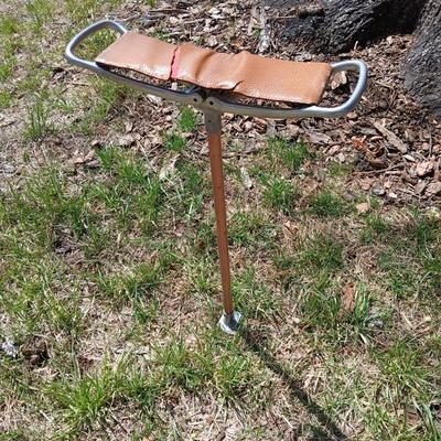 Vintage shooting stick - made in England Hunting shooting instant seat
