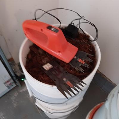 HAND SAWS, 5 GALLON BUCKETS AND 2 PLASTIC MILK CRATES