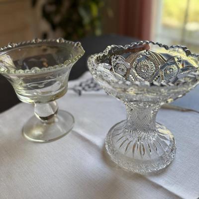 Two beautiful crystal pieces