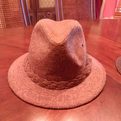 KANGOL AND HANNA 100% WOOL FEDORA HATS SIZE SMALL
