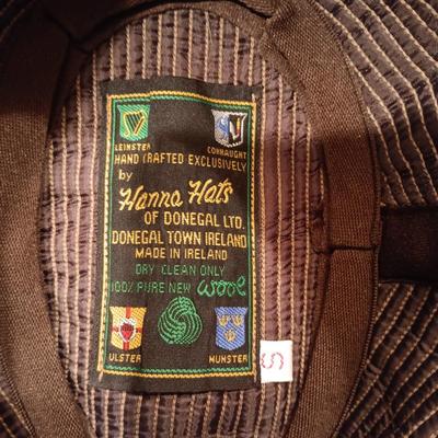 KANGOL AND HANNA 100% WOOL FEDORA HATS SIZE SMALL