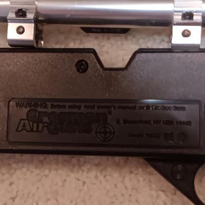 CROSMAN 760 PUMPMASTER BB GUN WITH SCOPE