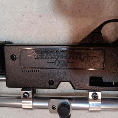 CROSMAN 760 PUMPMASTER BB GUN WITH SCOPE