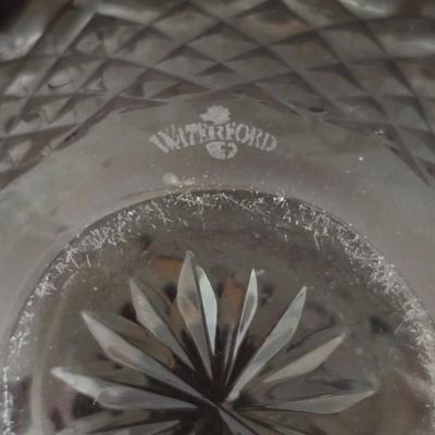 Waterford Crystal Clarendon Red Cut to Clear Petite Bowl 3" / votive candle holder