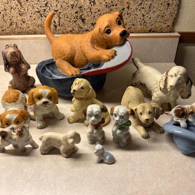 Dog figurines