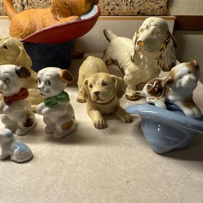 Dog figurines