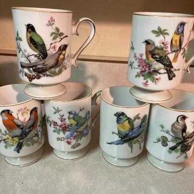 Tundra Imports bird mugs