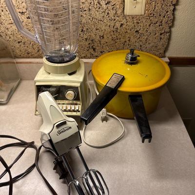 Mixer blender and pressure cooker
