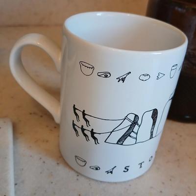 Assortment of nice coffee mugs