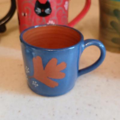 Assortment of nice coffee mugs