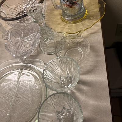 Various glassware
