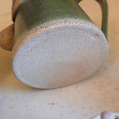 Cute - Spunky - and fun pottery pieces - Moose mug - Kitchen Witch - Elephant - and small vases