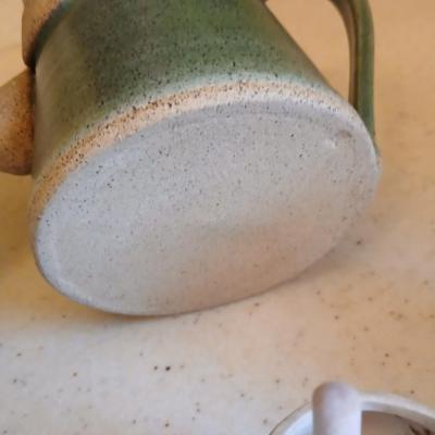 Cute - Spunky - and fun pottery pieces - Moose mug - Kitchen Witch - Elephant - and small vases