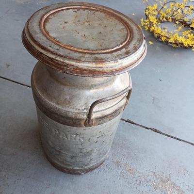 OLD "TERRACE PARK" MILK CAN
