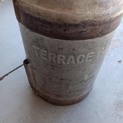 OLD "TERRACE PARK" MILK CAN