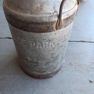 OLD "TERRACE PARK" MILK CAN