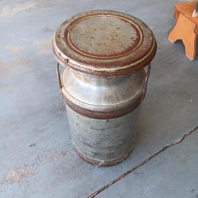 OLD "TERRACE PARK" MILK CAN