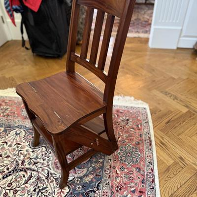 Convertible ladder library chair