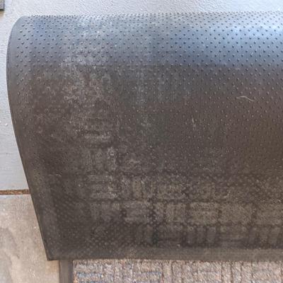 3 COMMERCIAL GRADE, RUBBER BACKED FLOOR MATS/RUGS