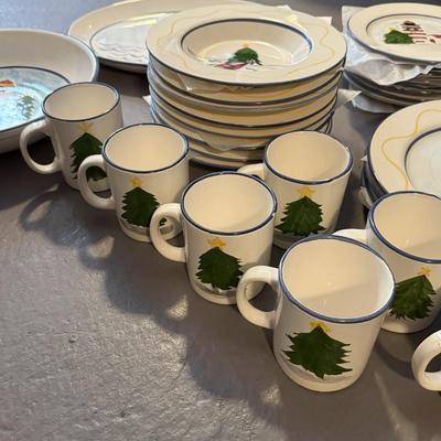 Nautical themed Christmas set