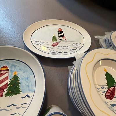 Nautical themed Christmas set