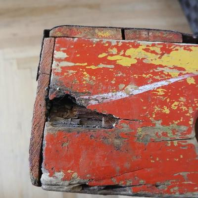 1969 Vintage Wood Coca-Cola Crate Chattanooga 4 Divider 6 Pack Carrier Great condition for age!!