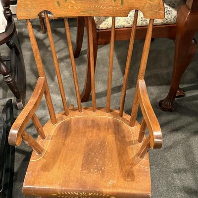 Nichols and Stone child’s rocker