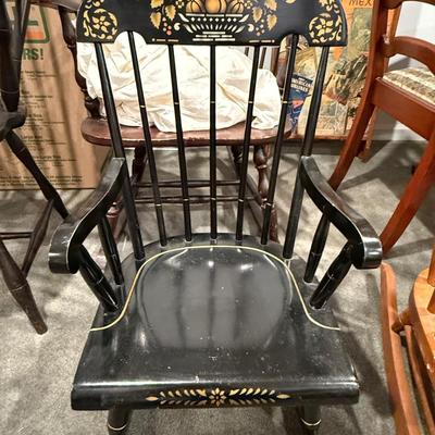 Nichols and Stone child’s rocker