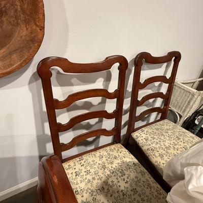 Statton dining room table and six chairs
