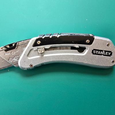 Stanley Stainless Steel Multi-Tool Camping Multi-Tool hatchet with Stanley utility knife and blades