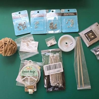 Jewlery making supplies - Sterling silver hasps - wire - end caps - .925 pendant bail and more