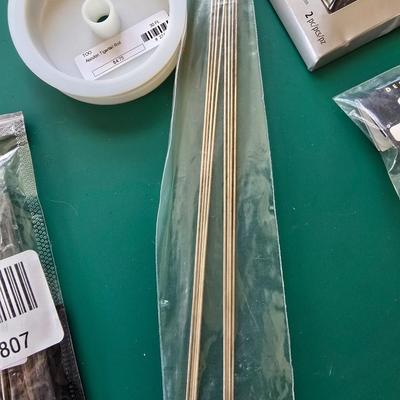 Jewlery making supplies - Sterling silver hasps - wire - end caps - .925 pendant bail and more