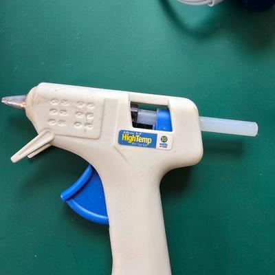 Two crafting glue guns and glue sticks to last a while