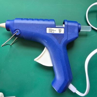 Two crafting glue guns and glue sticks to last a while
