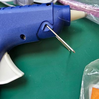 Two crafting glue guns and glue sticks to last a while
