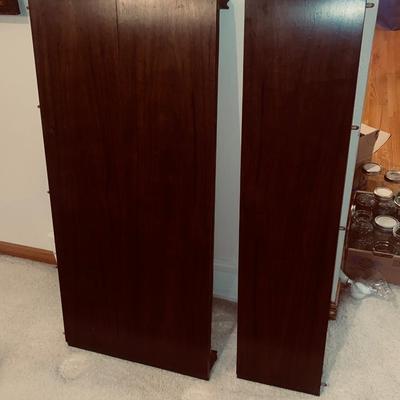 HENREDON FINE FURNITURE DINING TABLE, 6 CHAIRS AND 4 LEAVES