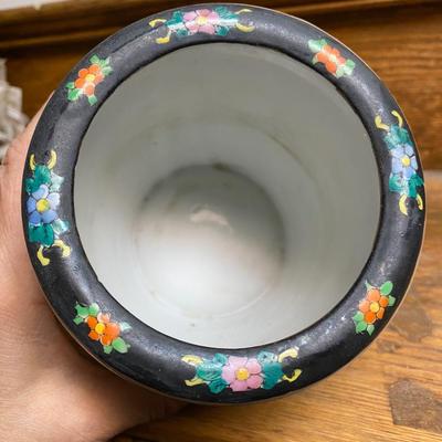 Moriyama Mori -machi Japanese Antique Porcelain Planter