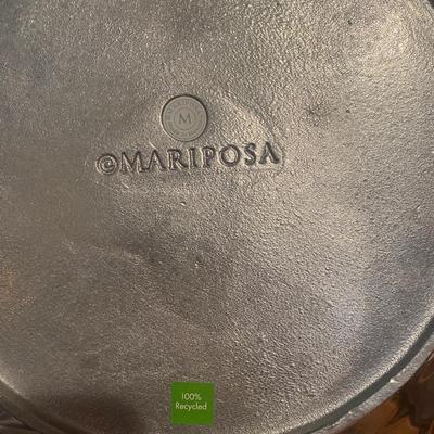 14-1/2” MARIPOSA PEWTER PLATTER