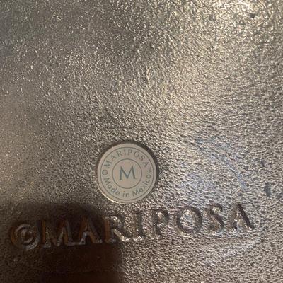 14-1/2” MARIPOSA PEWTER PLATTER