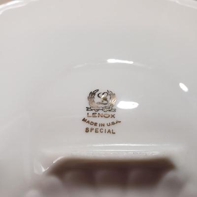 Lenox Swan Bowl & Aegean Chip/Dip Bowl (O-KD)