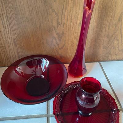 Red glass