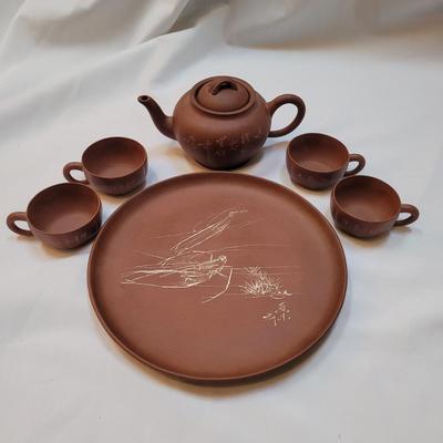 Yixing Zisha Teapot Set (SR-EL)