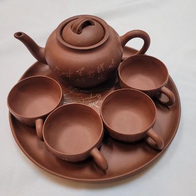 Yixing Zisha Teapot Set (SR-EL)